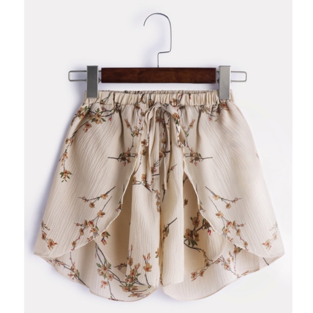 Floral Print Shorts